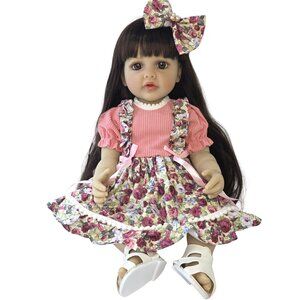 55 cm Babylistic Soft Silicone Vinyl Talking Reborn Doll very realistic